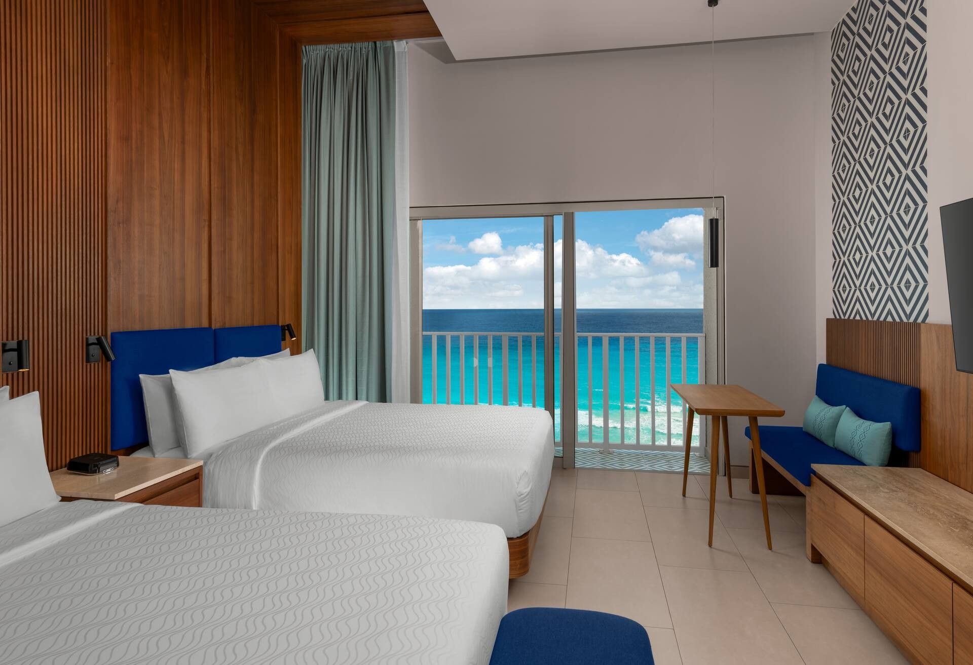 vista al mar Room - 2 camas Queen — 4