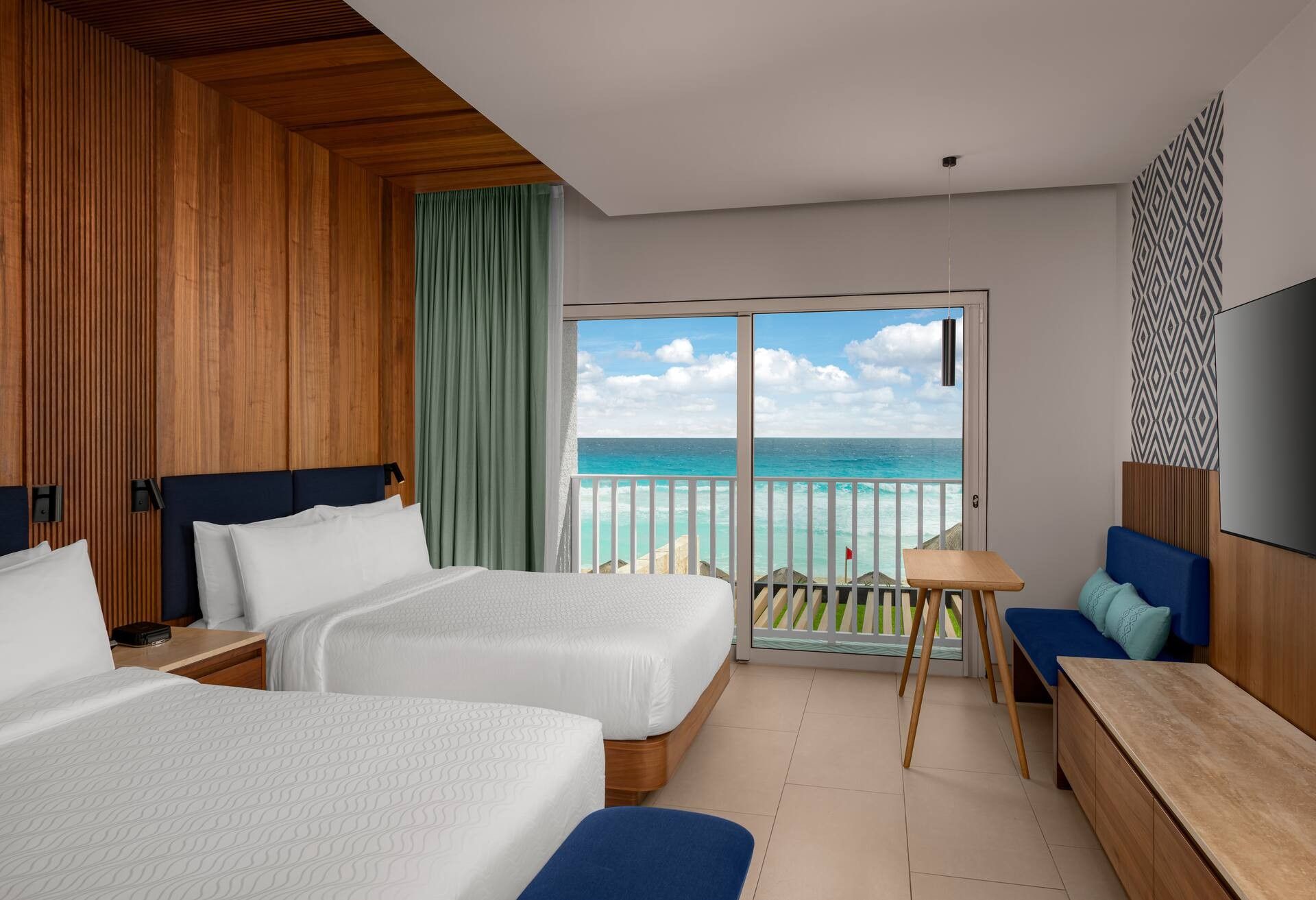 Enclave Beachfront Room - 2 camas Queen - balcón — 4