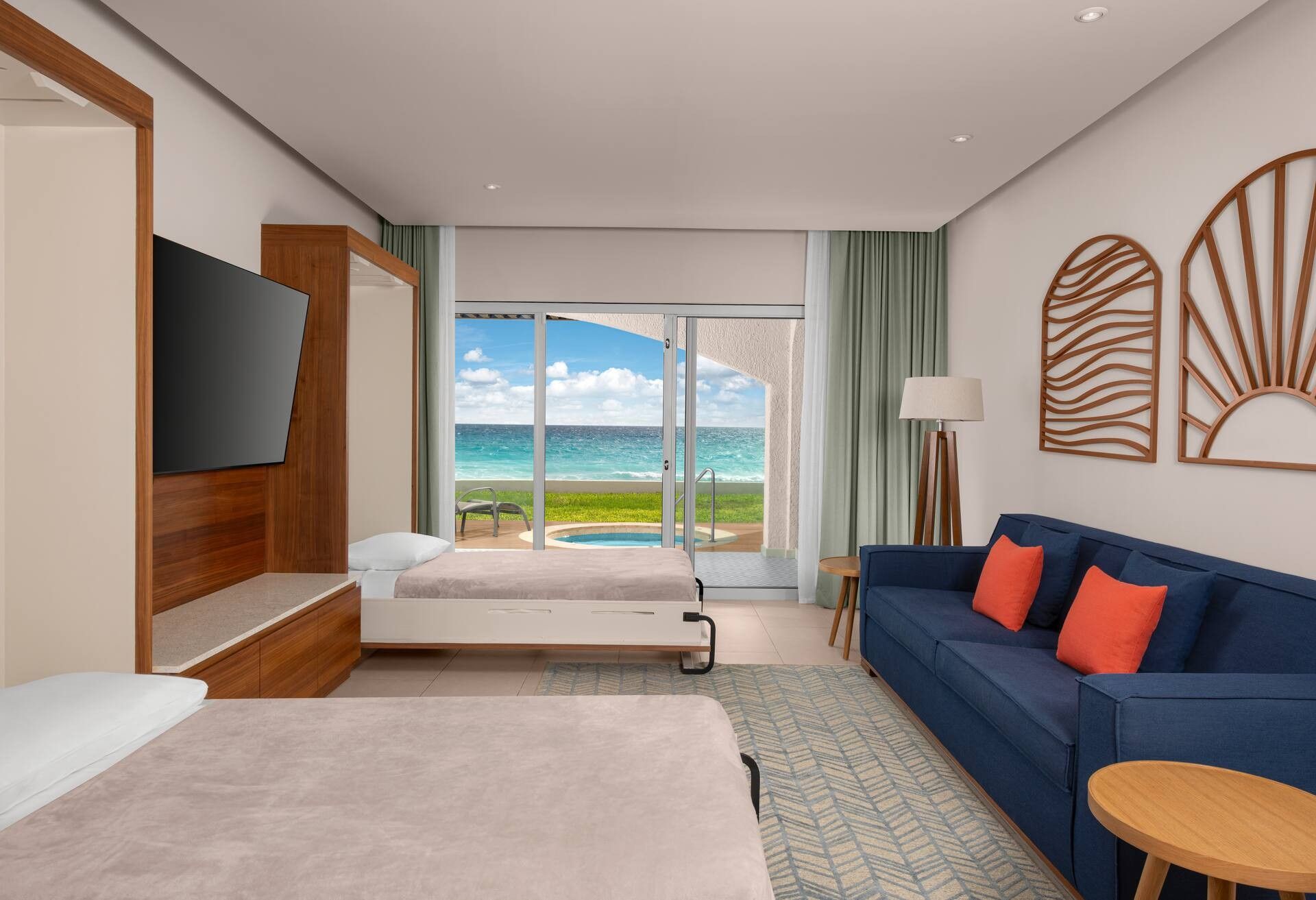 Enclave Beachfront St Wrlpl - 1kg 2 Mrpy Bds