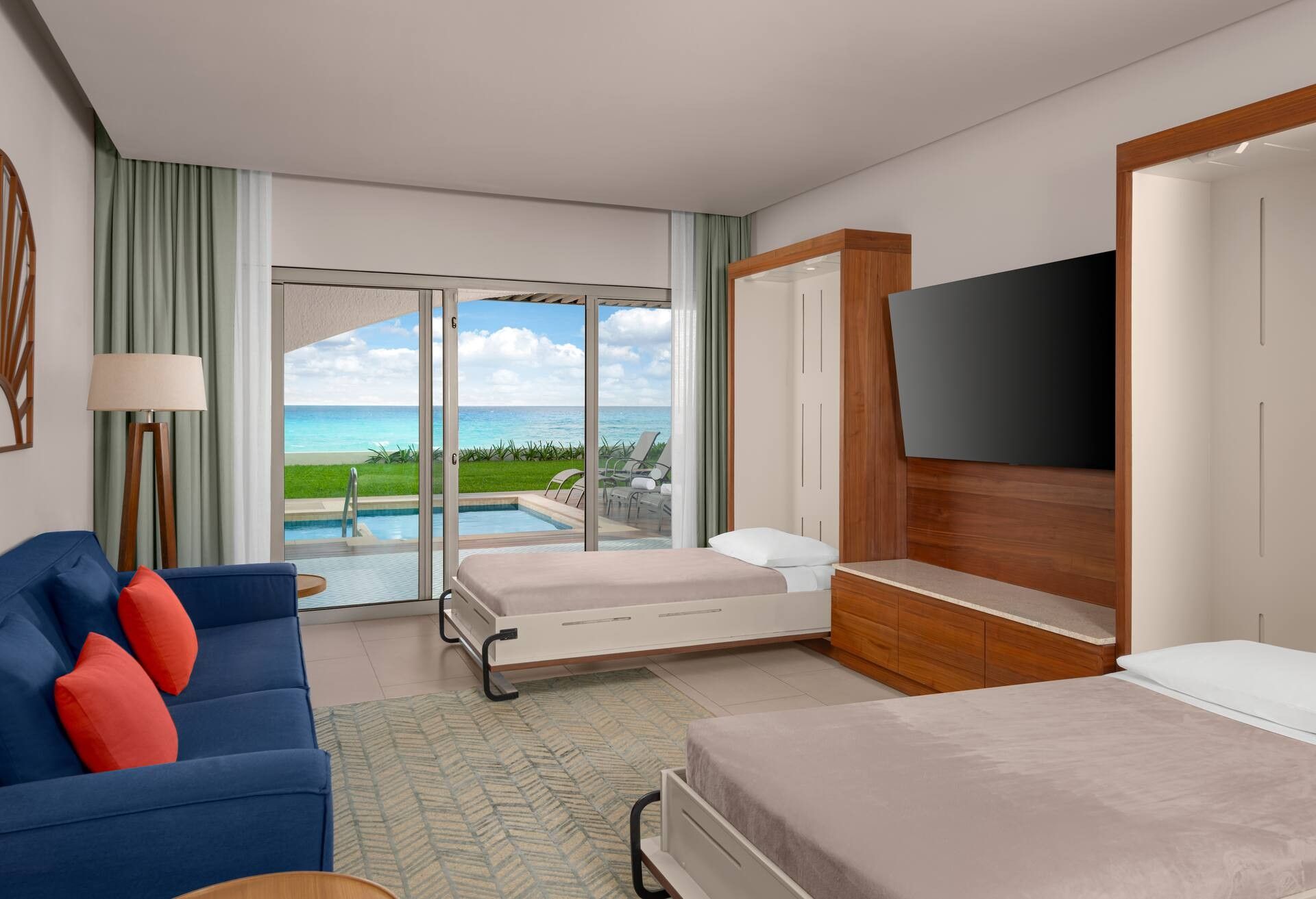 Enclave Beachfront St Plgpl Kg and 2 Mrpy Bds