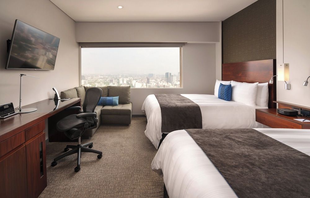 Habitación Clásica, 2 camas Queen (Polanco View)