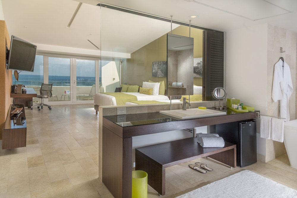 Club Room, 1 cama King, terraza, vista al mar