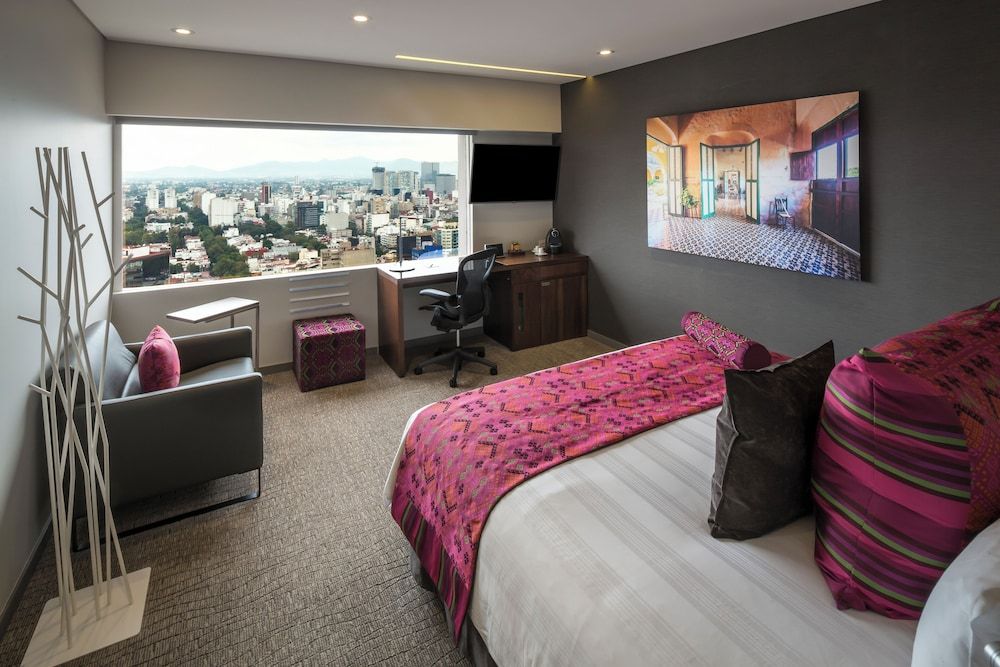 Habitación Clásica, 1 cama King, Club Lounge Access (Polanco View) — 4
