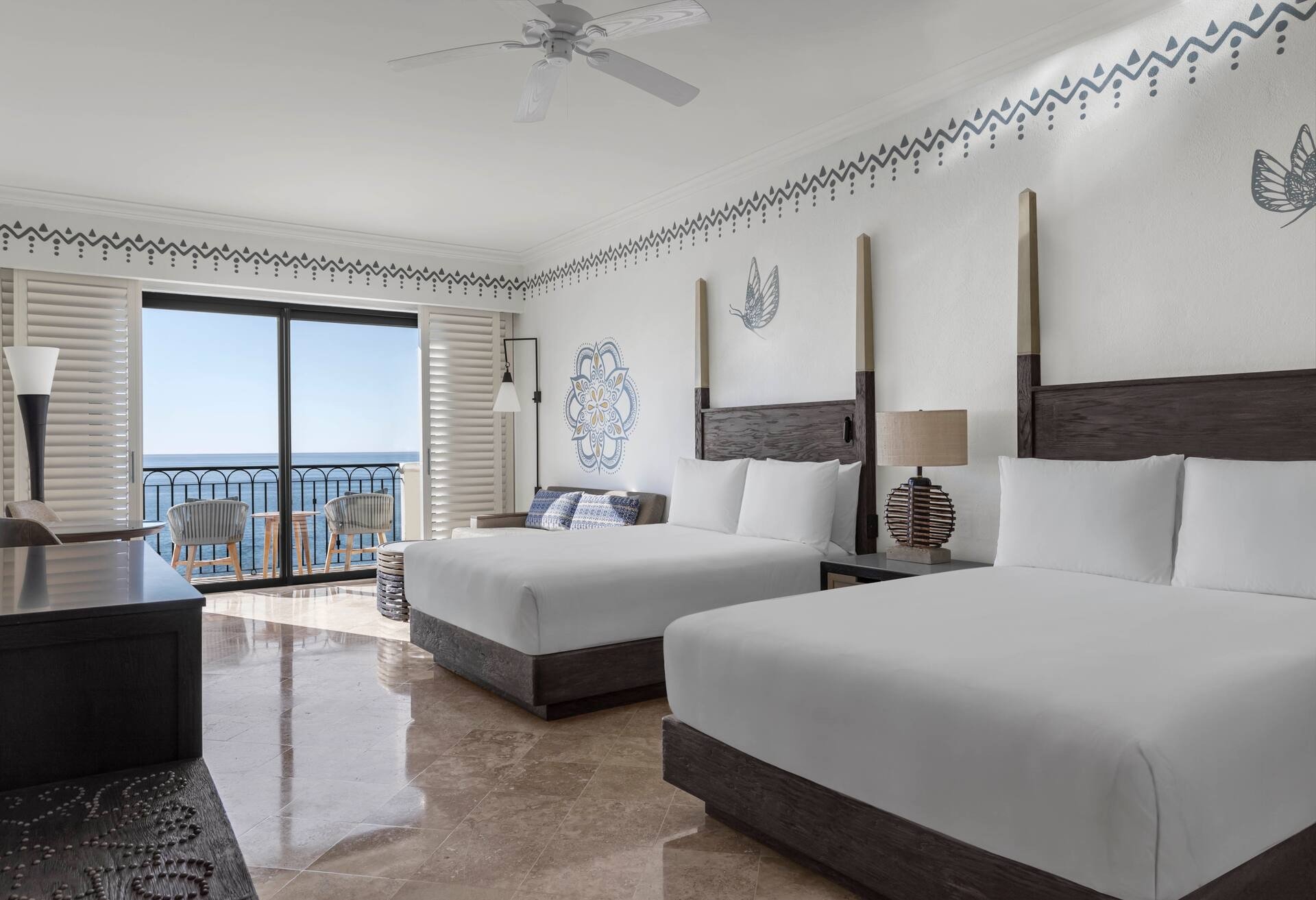 Altamar vista al mar balcón 2 camas Queen — 5