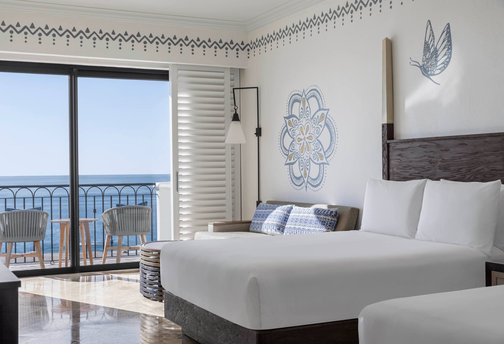 Altamar vista al mar balcón 2 camas Queen — 4