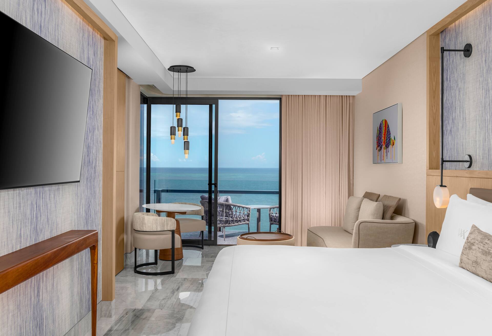 Deluxe Ocean Front cama King Guestroom — 3