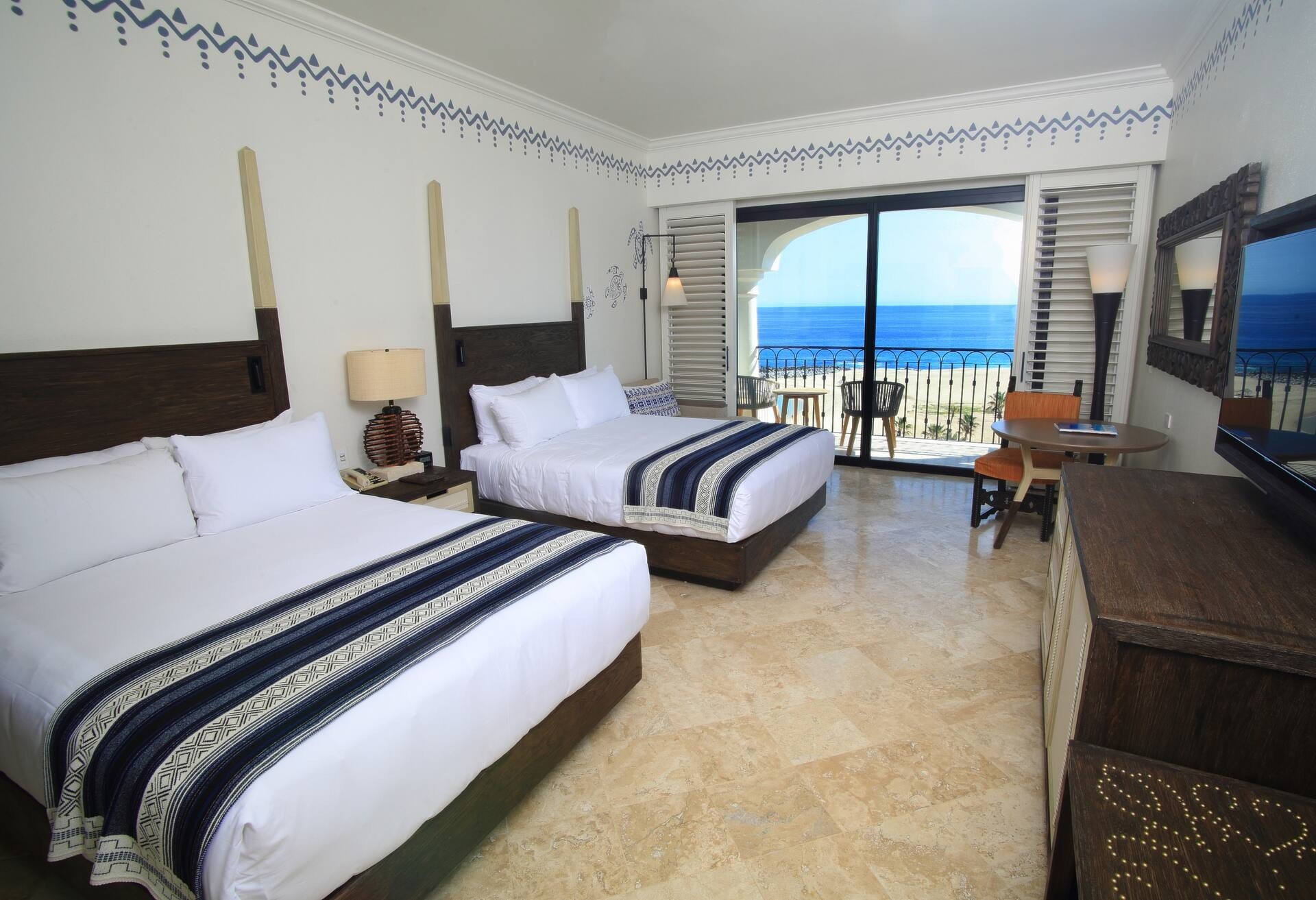 Altamar vista al mar balcón 2 camas Queen — 6