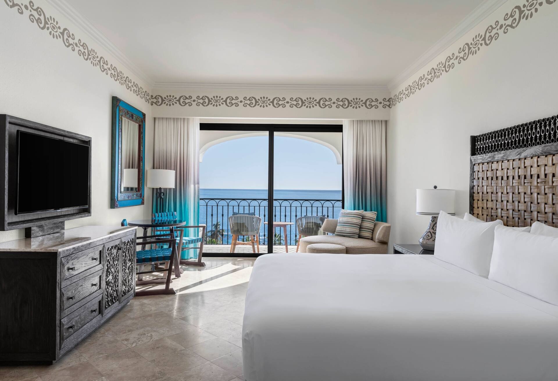 Premier King Parlor Suite Oceanview balcón — 4