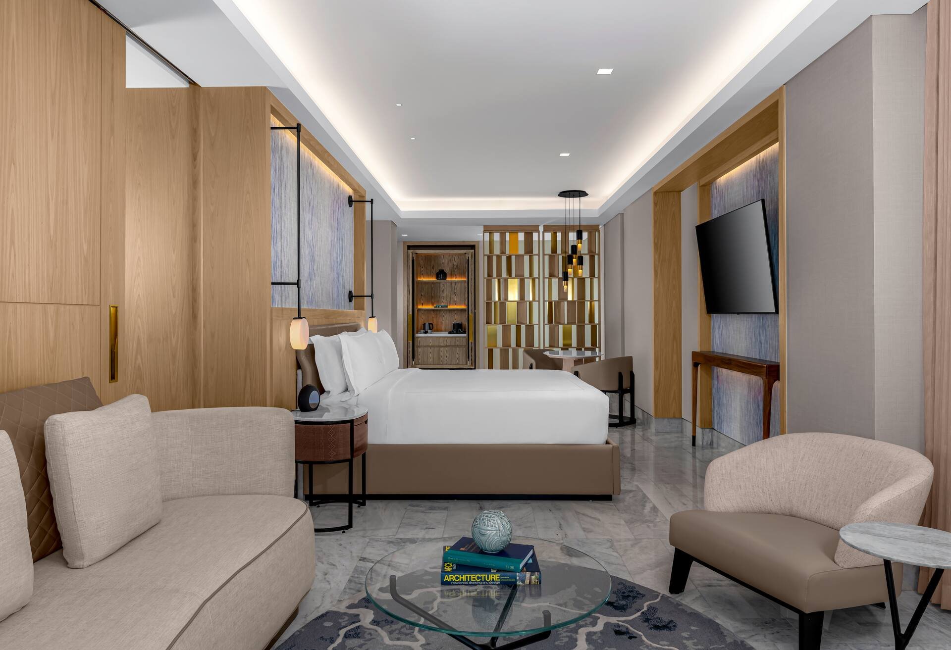 Ocean Front Master Corner Suite con cama King