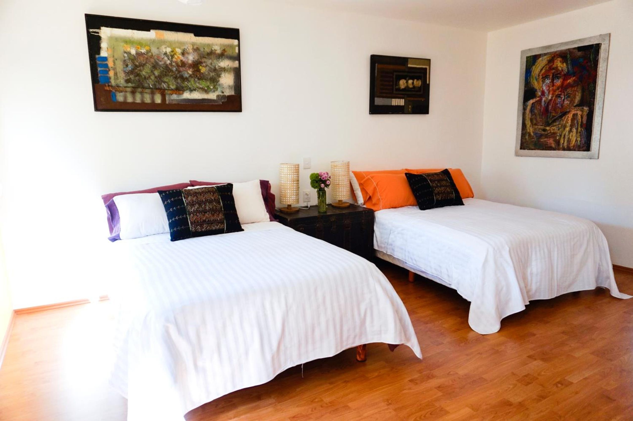 Habitación Doble con Dos Camas Dobles
