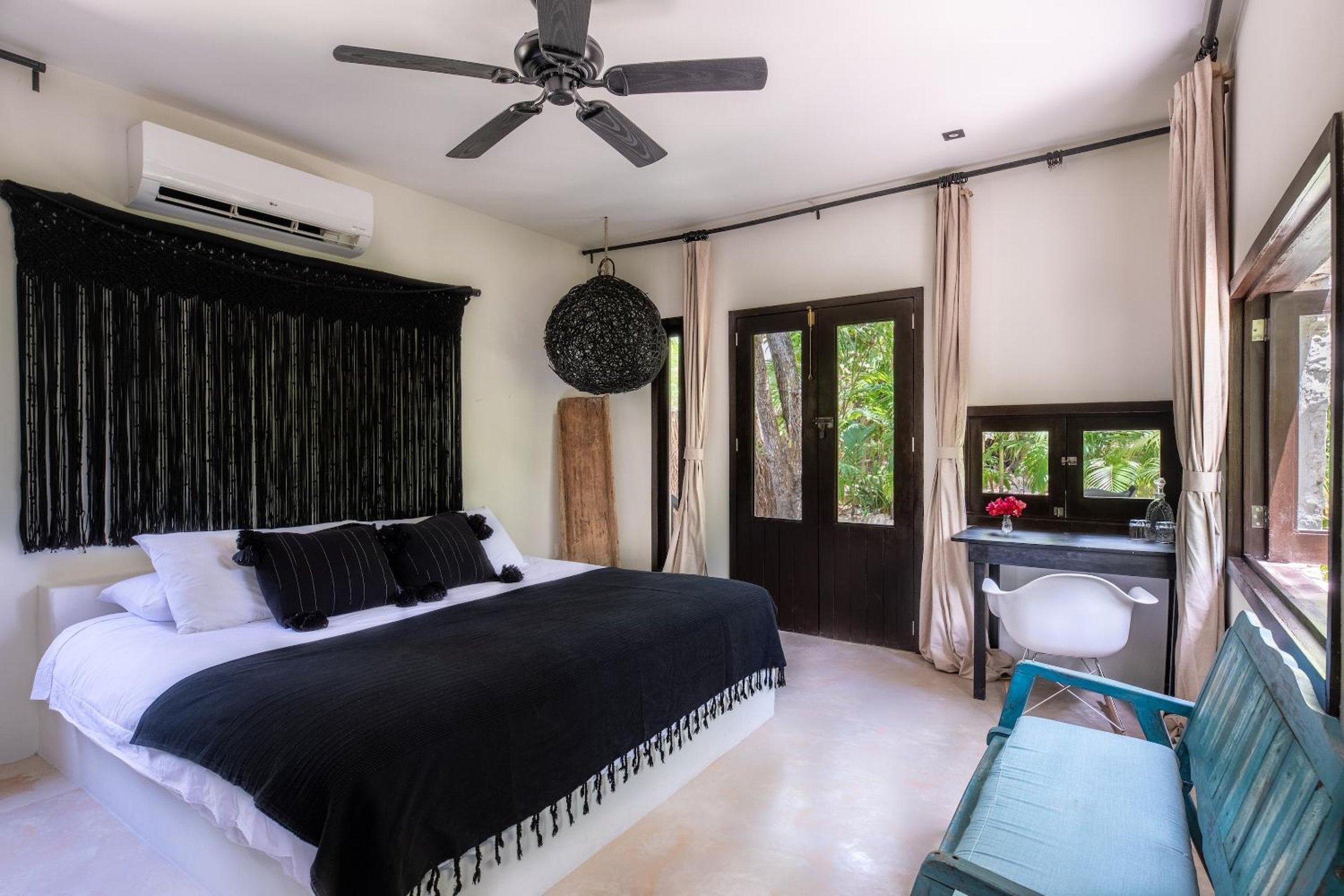 Habitación King con vista al jardín