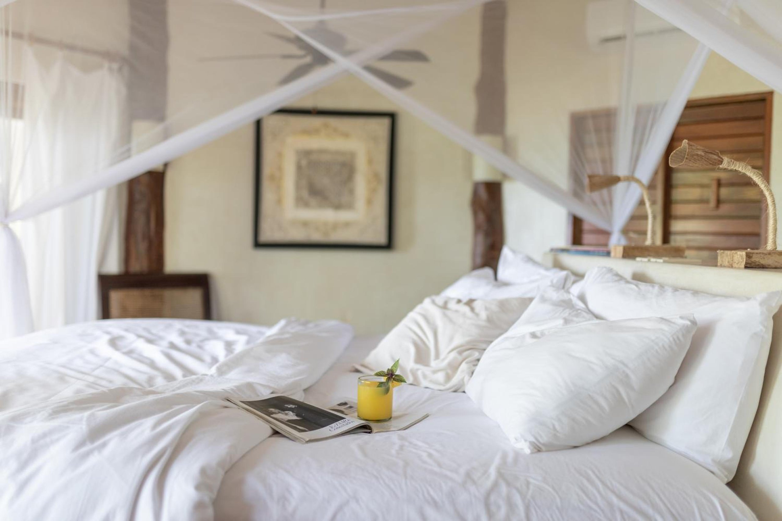 Habitación con vista al jardín