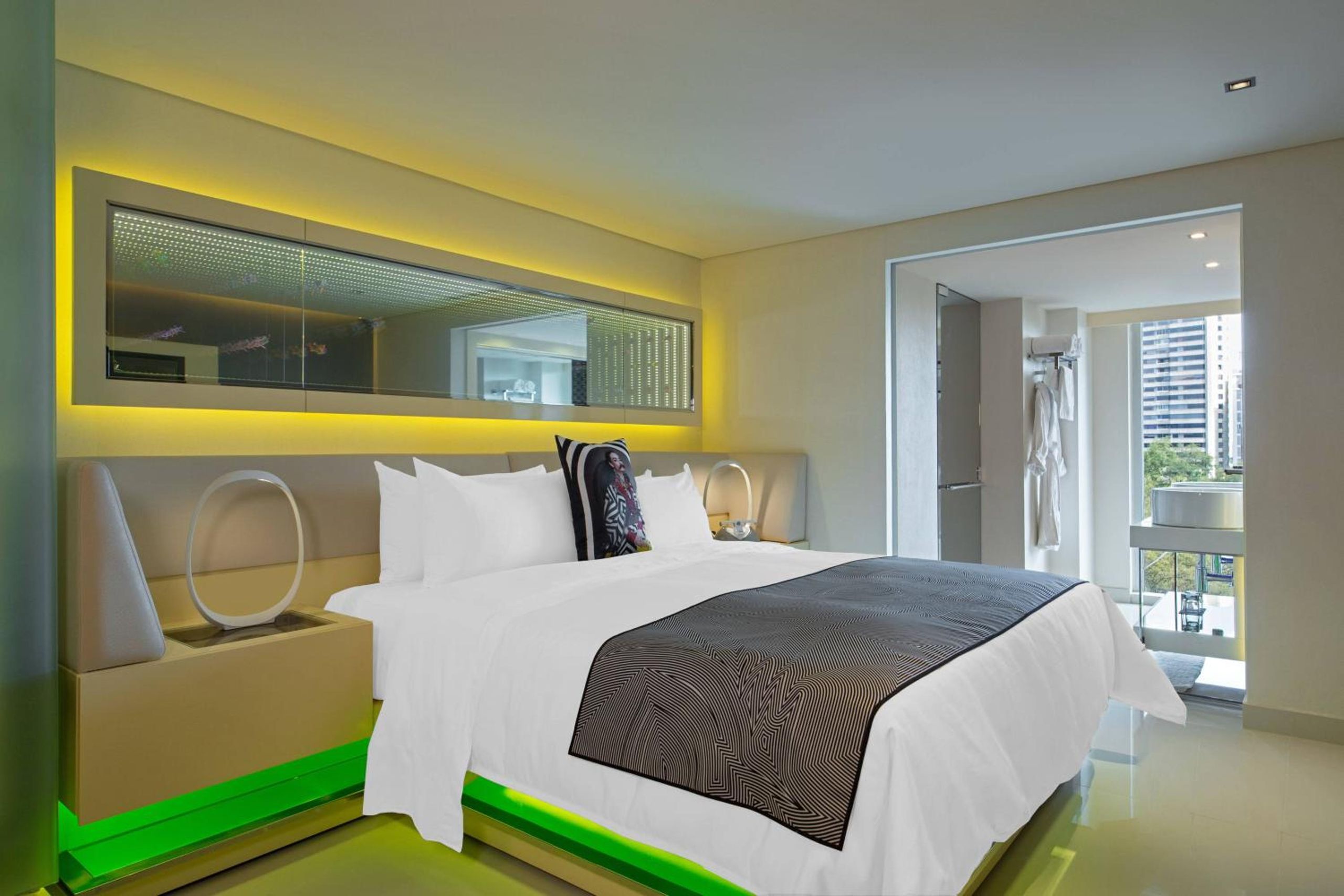 Maravilloso, Habitación de huéspedes, 1 cama King, vista a la ciudad — 4