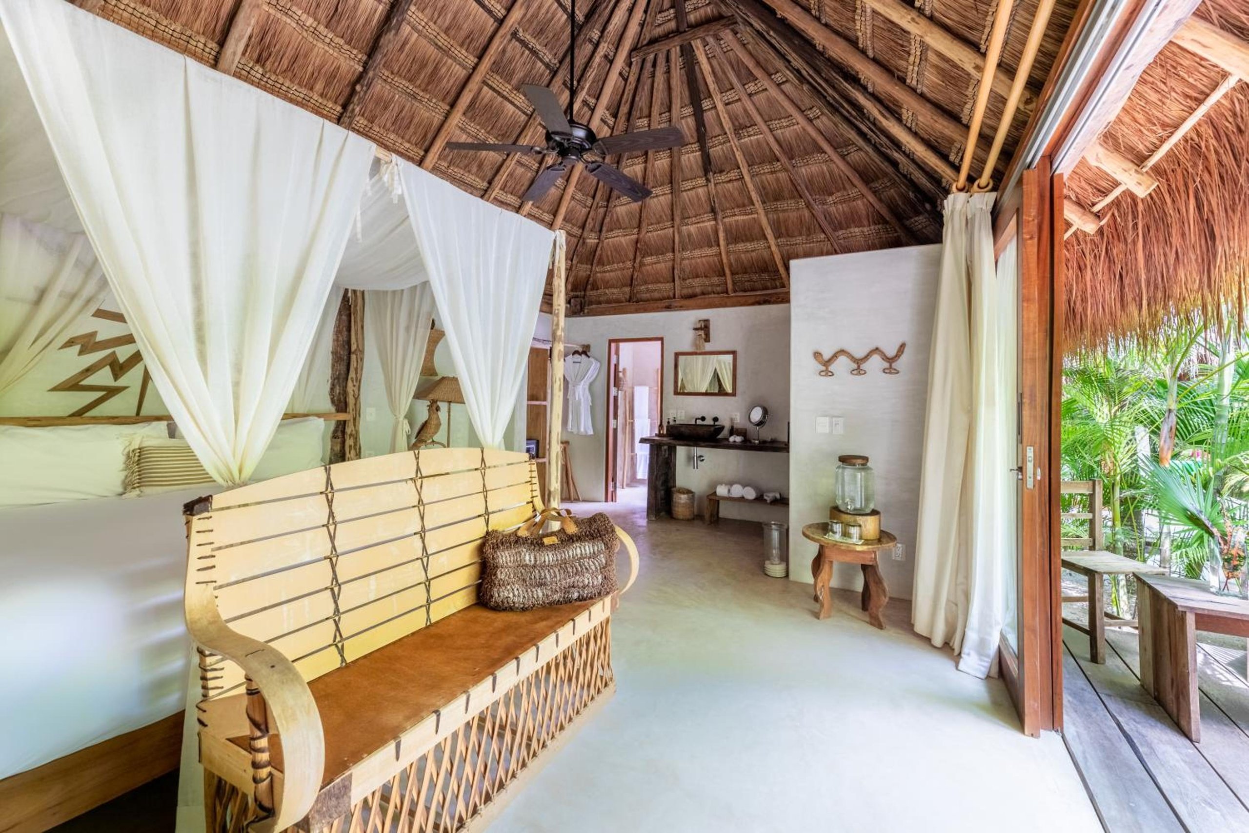 Habitación con vista al jardín