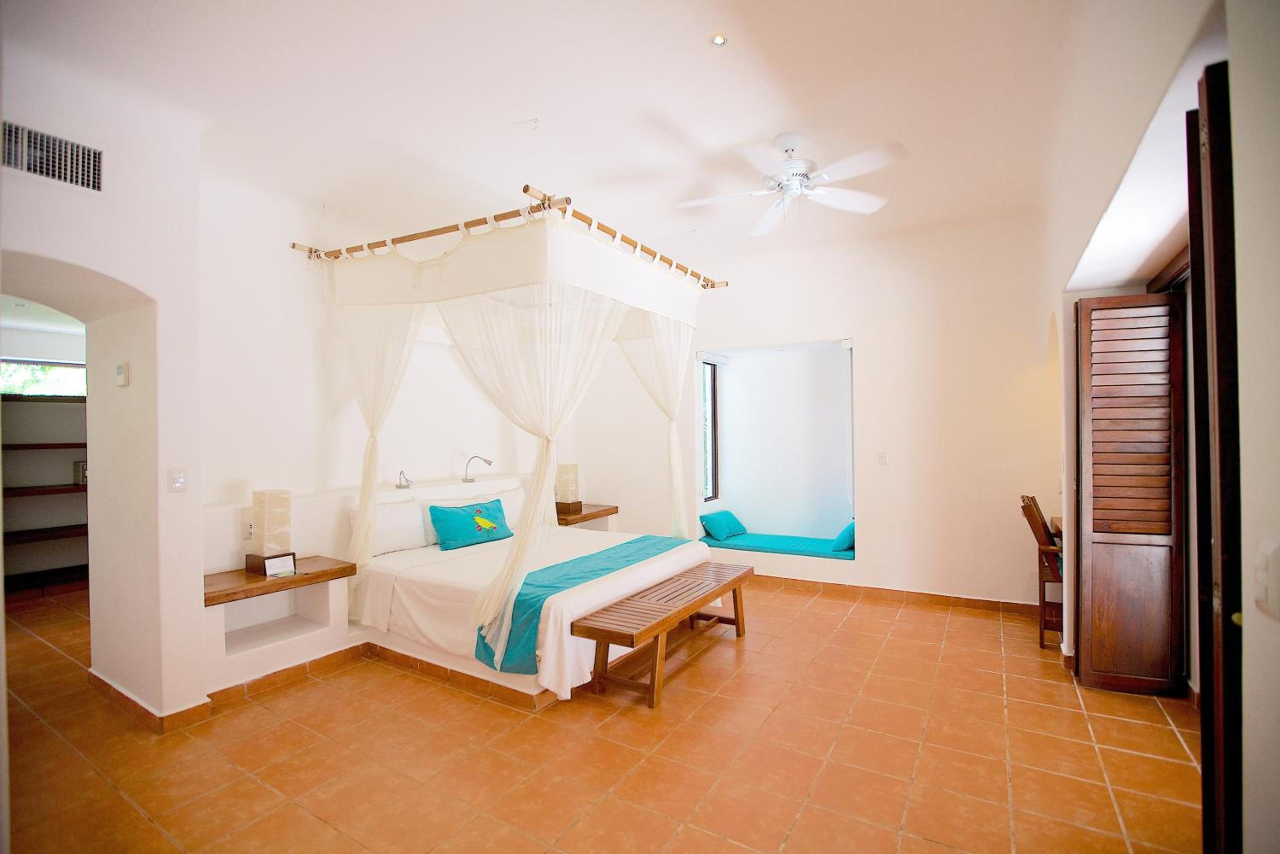 Suite con vista al jardín