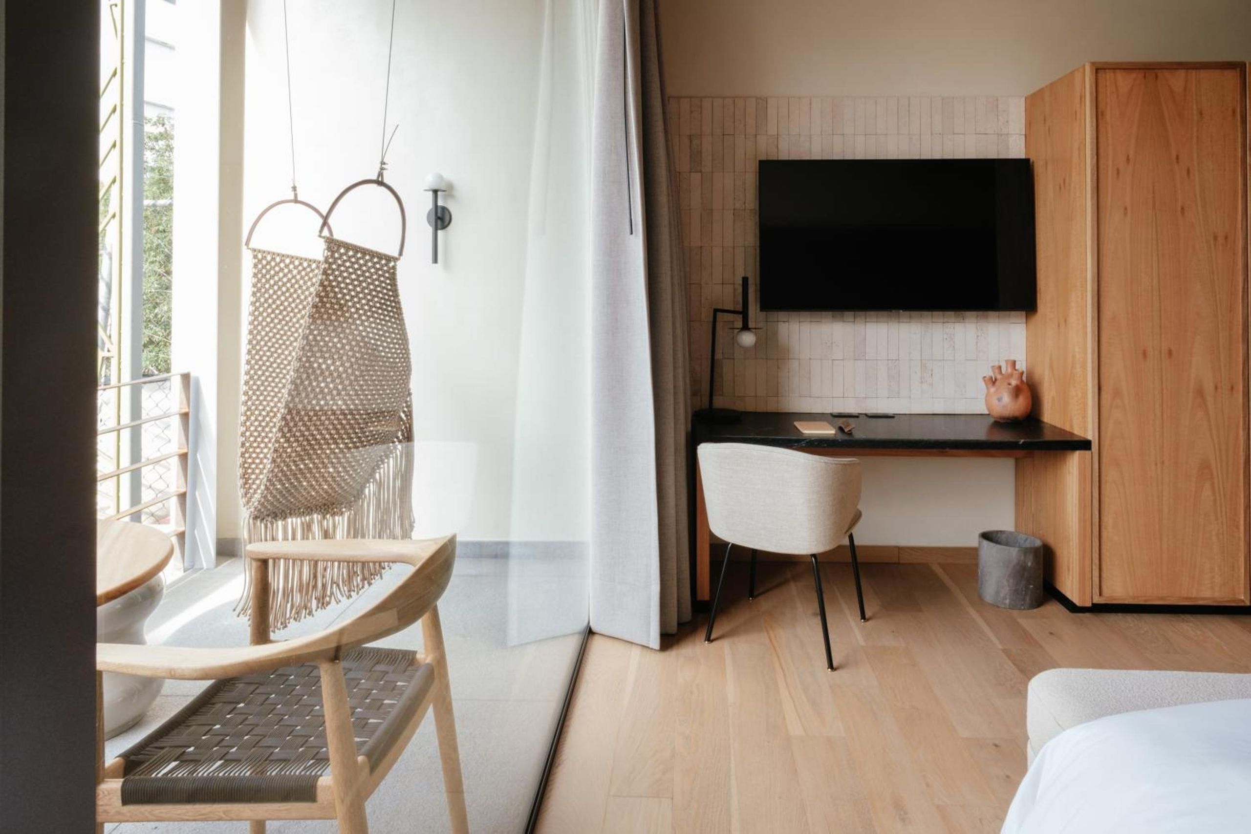 Estudio con terraza
