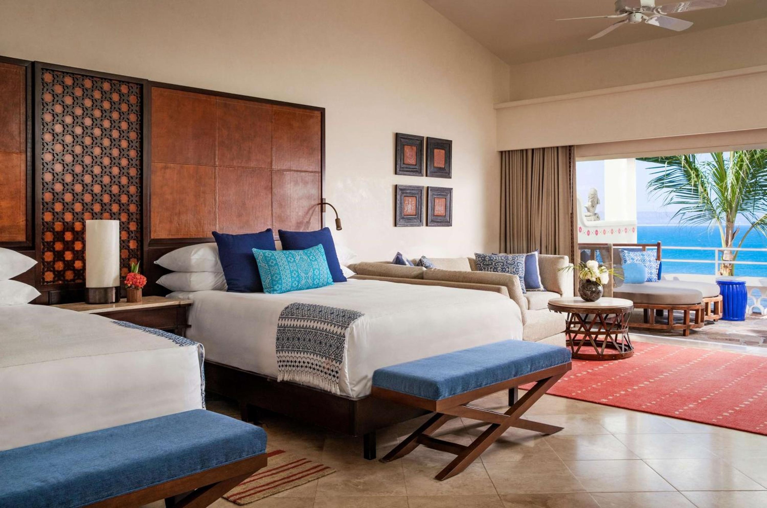 Habitación con Camas Queen - Frente al Mar — 8