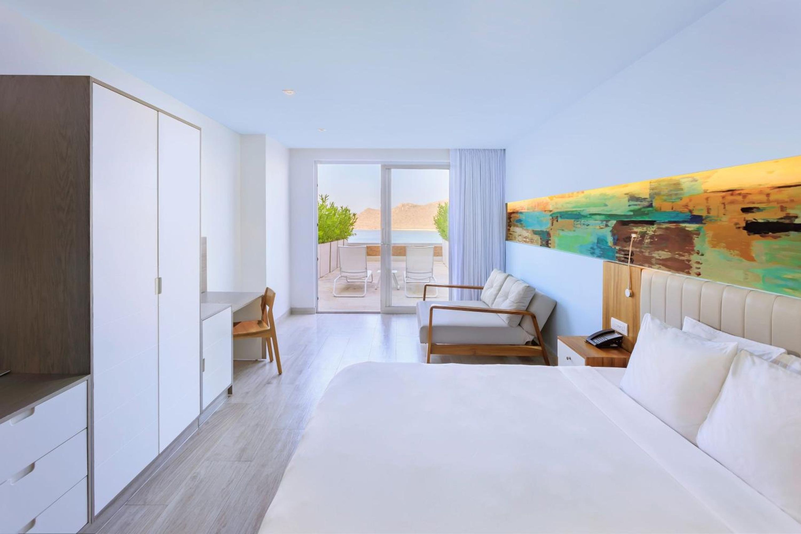 Habitación Deluxe King con Terraza y Vista al Océano — 2