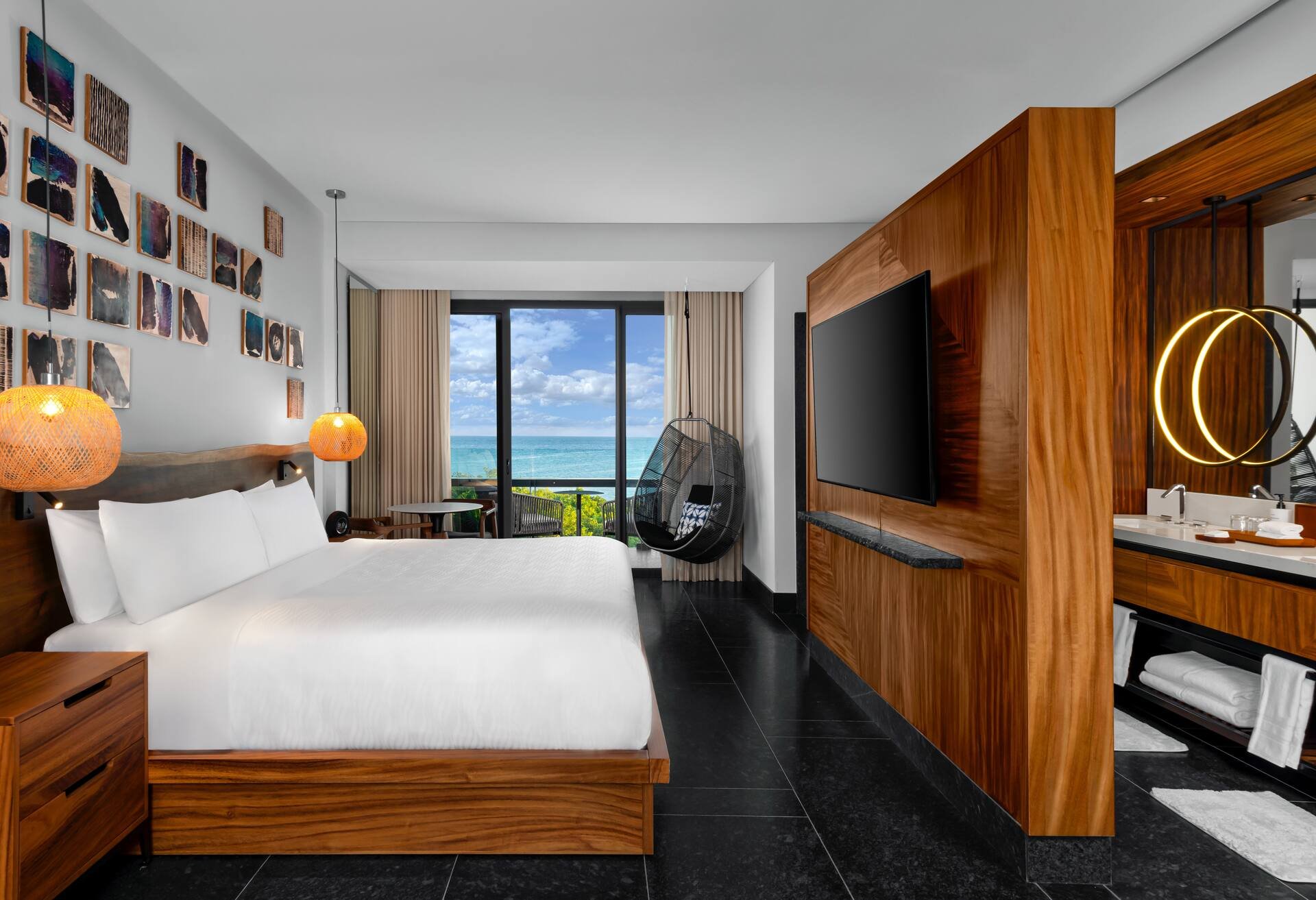 Partial vista al mar Guestroom con cama King — 2