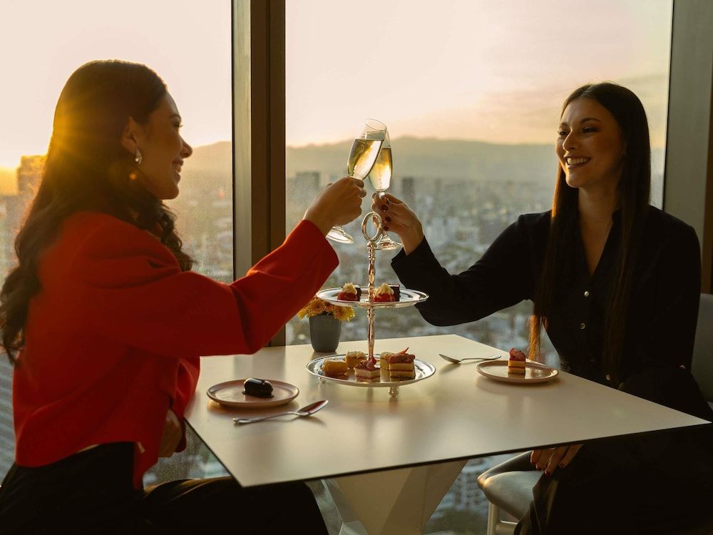 Junior Suite, 2 camas dobles, Club Lounge Access, Executive Level (Angel Independence View) — 7