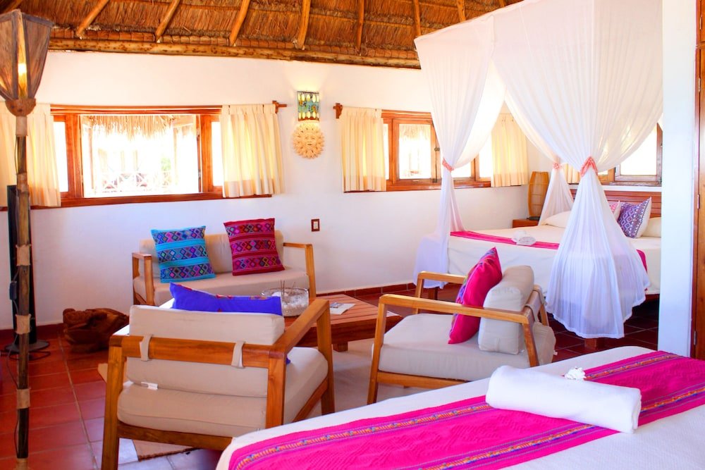 Family Quadruple Room, Multiple Beds, Partial vista al mar — 6