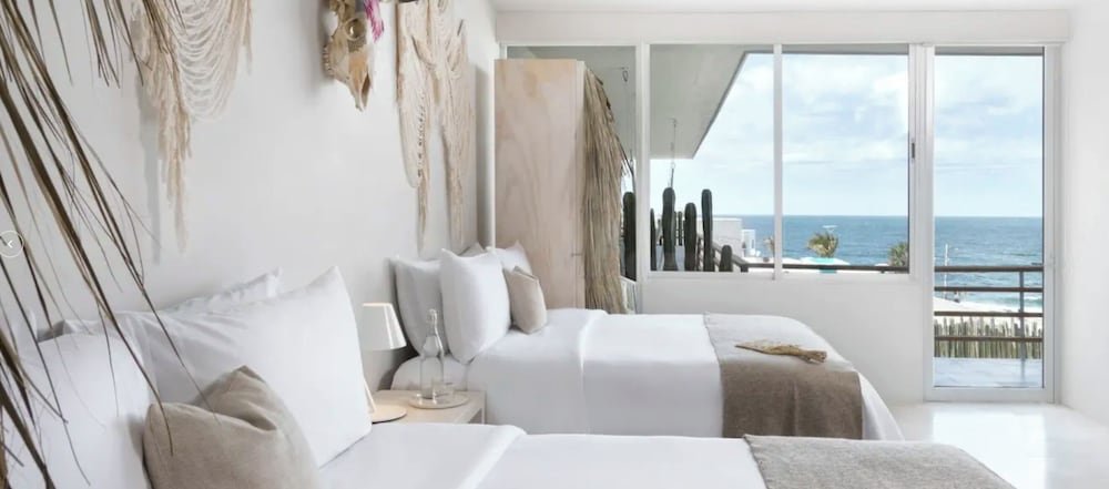 Habitación Deluxe, 2 camas dobles, vista al mar