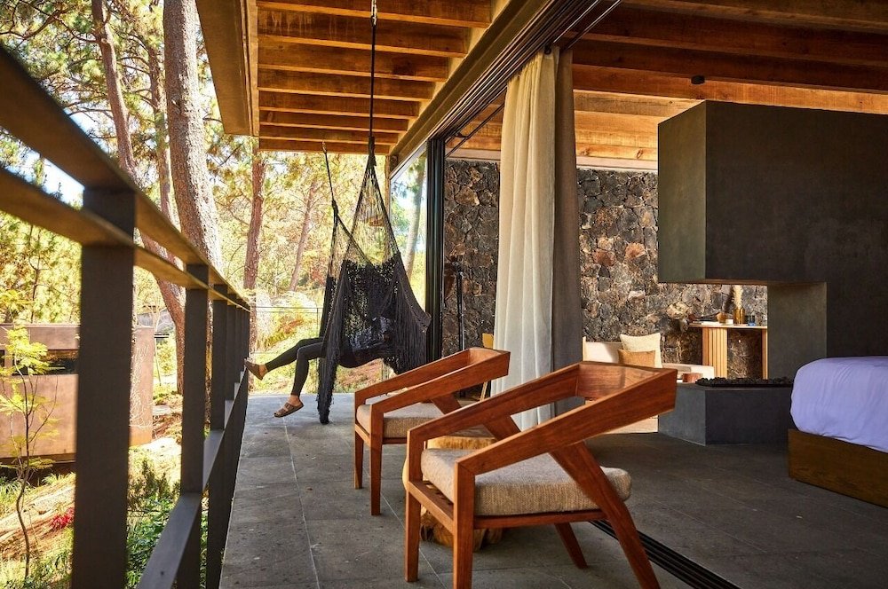 Suite Hamaca con cama king y chimenea — 5