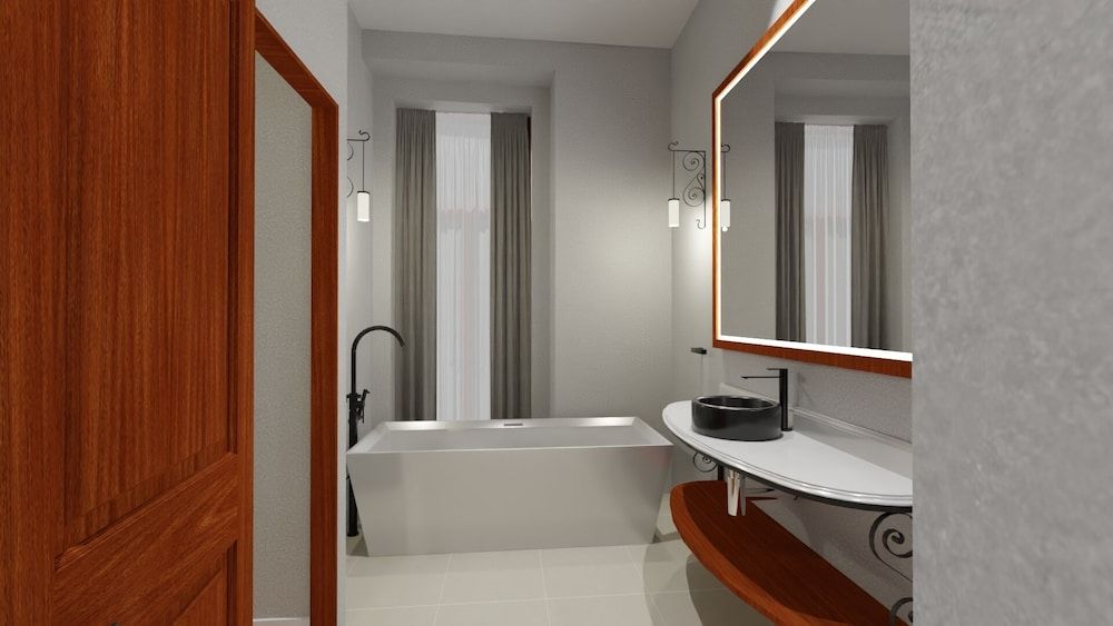 Luxury Room, 1 cama King, Bathtub, vista a la ciudad