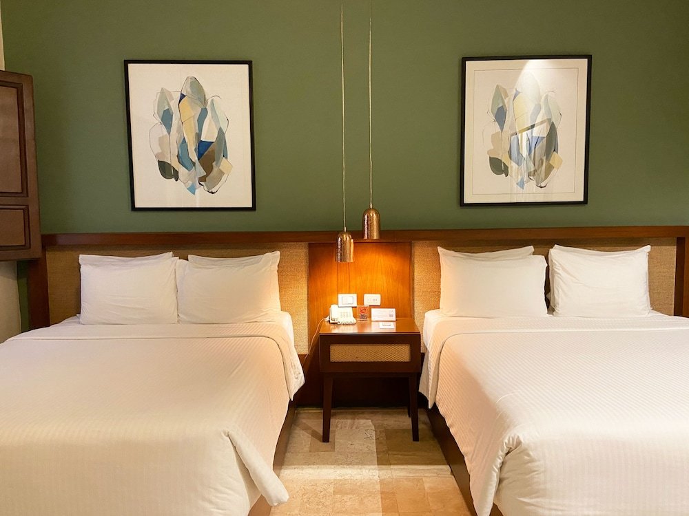 Luxury Room, 2 camas Queen, vista a la alberca