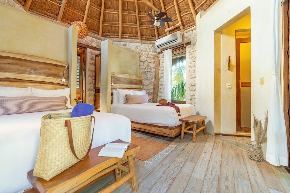 Room, 2 camas dobles, Partial vista al mar — 4