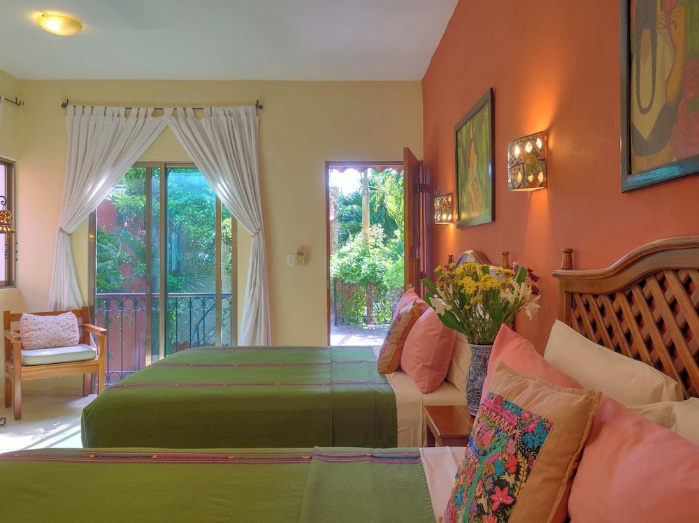 Room, 2 camas Queen, vista al jardín — 3
